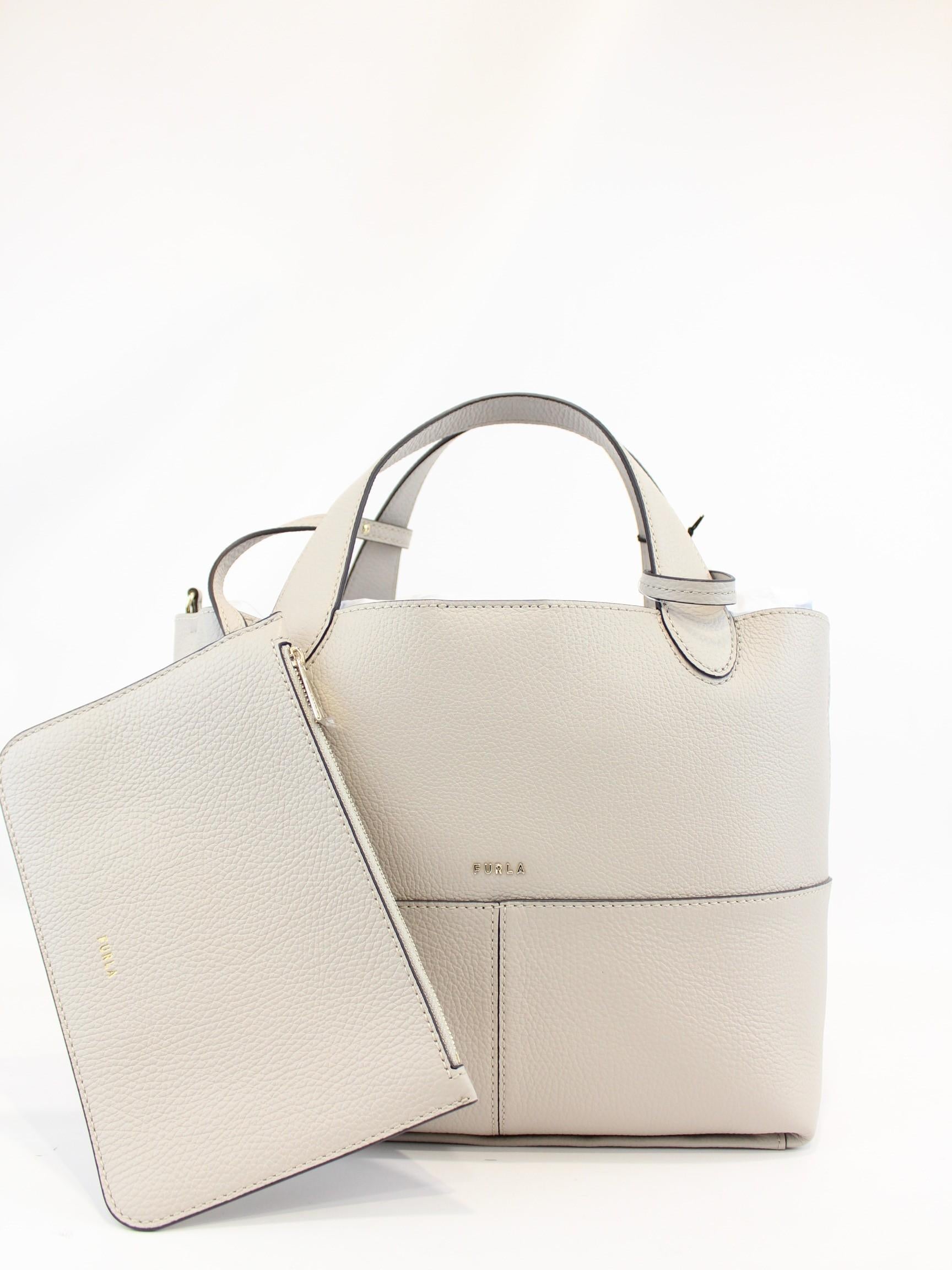 borsa tote con pochette WB01912 HSF000 VANIGLIA FURLA 