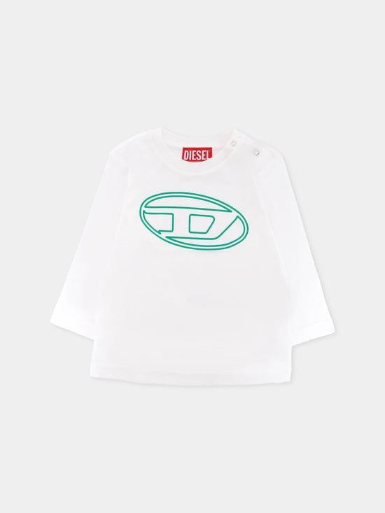 t-shirt logo iconico K00712 00YI9 K1412 DIESEL 