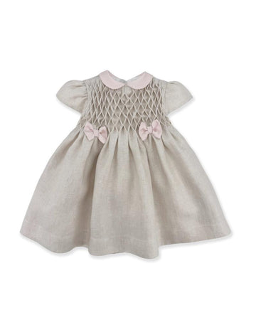 Abito Benedetta punto Smock 2CCAB64 D12PIN LA STUPENDERIA 