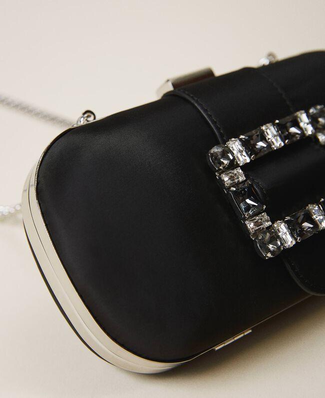 BORSA CLUTCH CON FIBBIA GIOIELLO E TRACOLLA 202TB7063 00006 TWINSET 