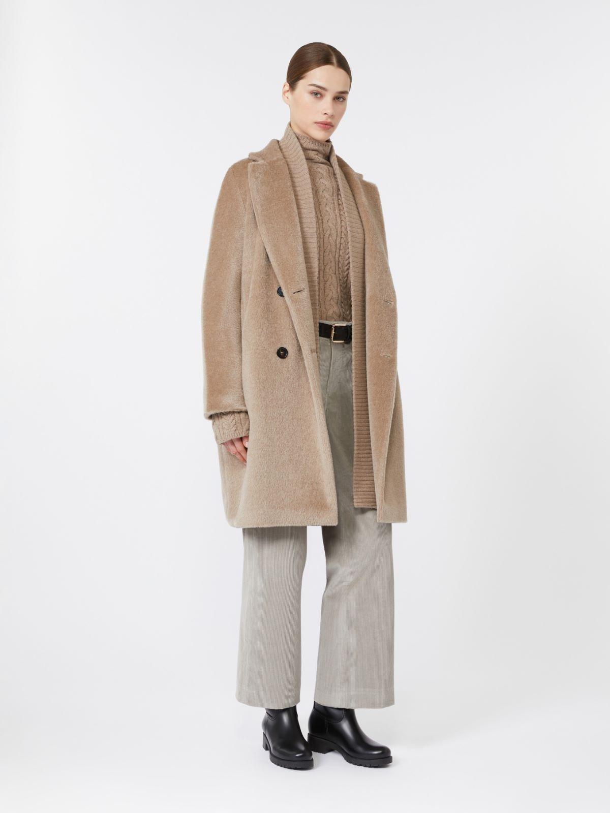 cappotto midi in lana e alpaca ROSETO 040 S MAXMARA 