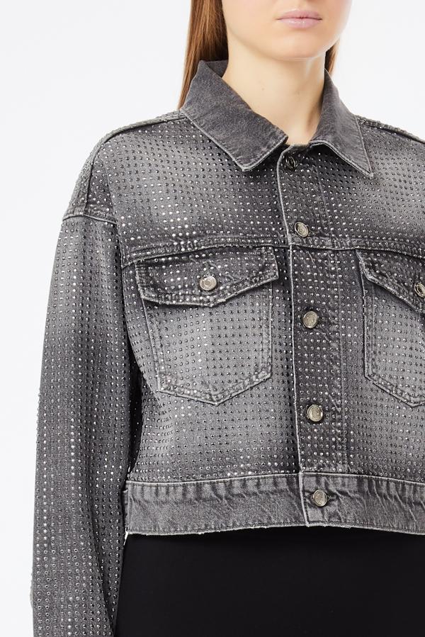 giubbino in denim superstars UF5088D5020 88281 LIU JO DENIM 