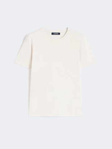 t-shirt con ricamo SMMBELLA 012 S MAXMARA 