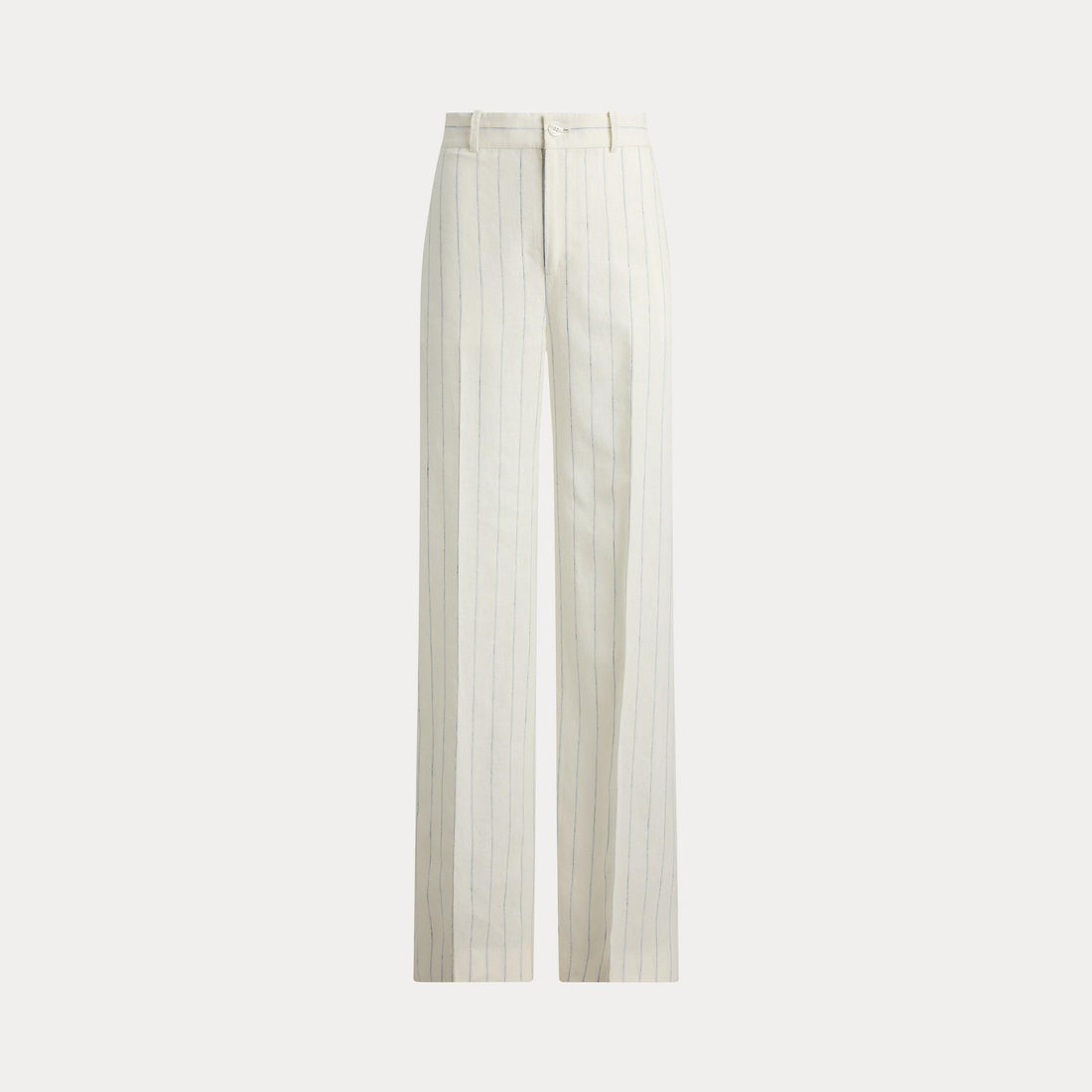 pantaloni in lino a righe 200-P08942 001 LAUREN RALPH LAUREN 