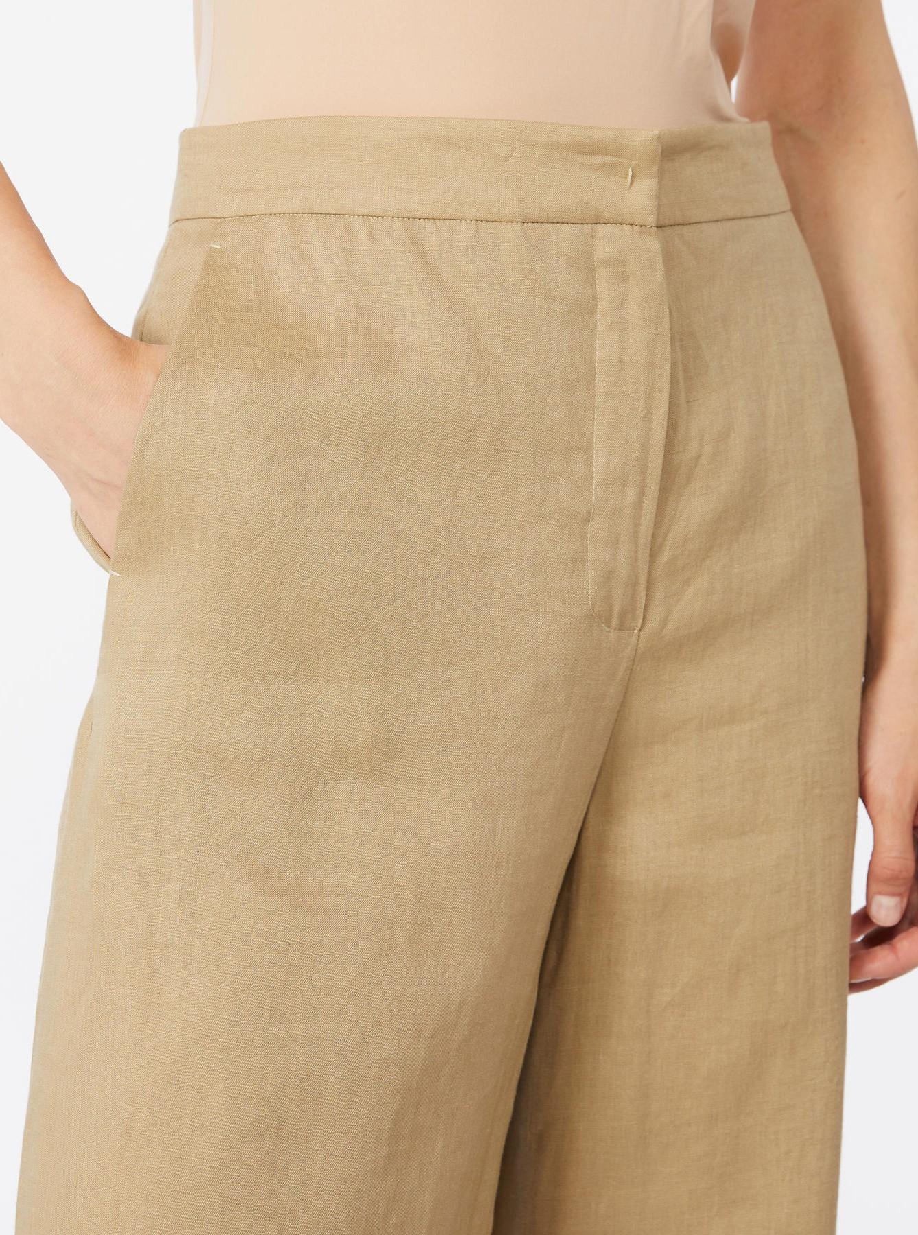 pantalone in lino MSTTAPIOCA 007 MAXMARA STUDIO 