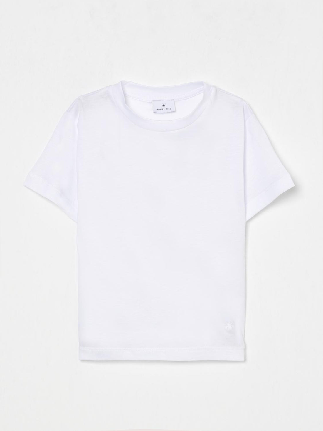 t-shirt basic manuel ritz MR3126 BIANCO MANUEL RITZ KIDS 