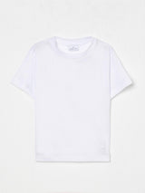 MANUEL RITZ KIDS t-shirt basic manuel ritz Bianco