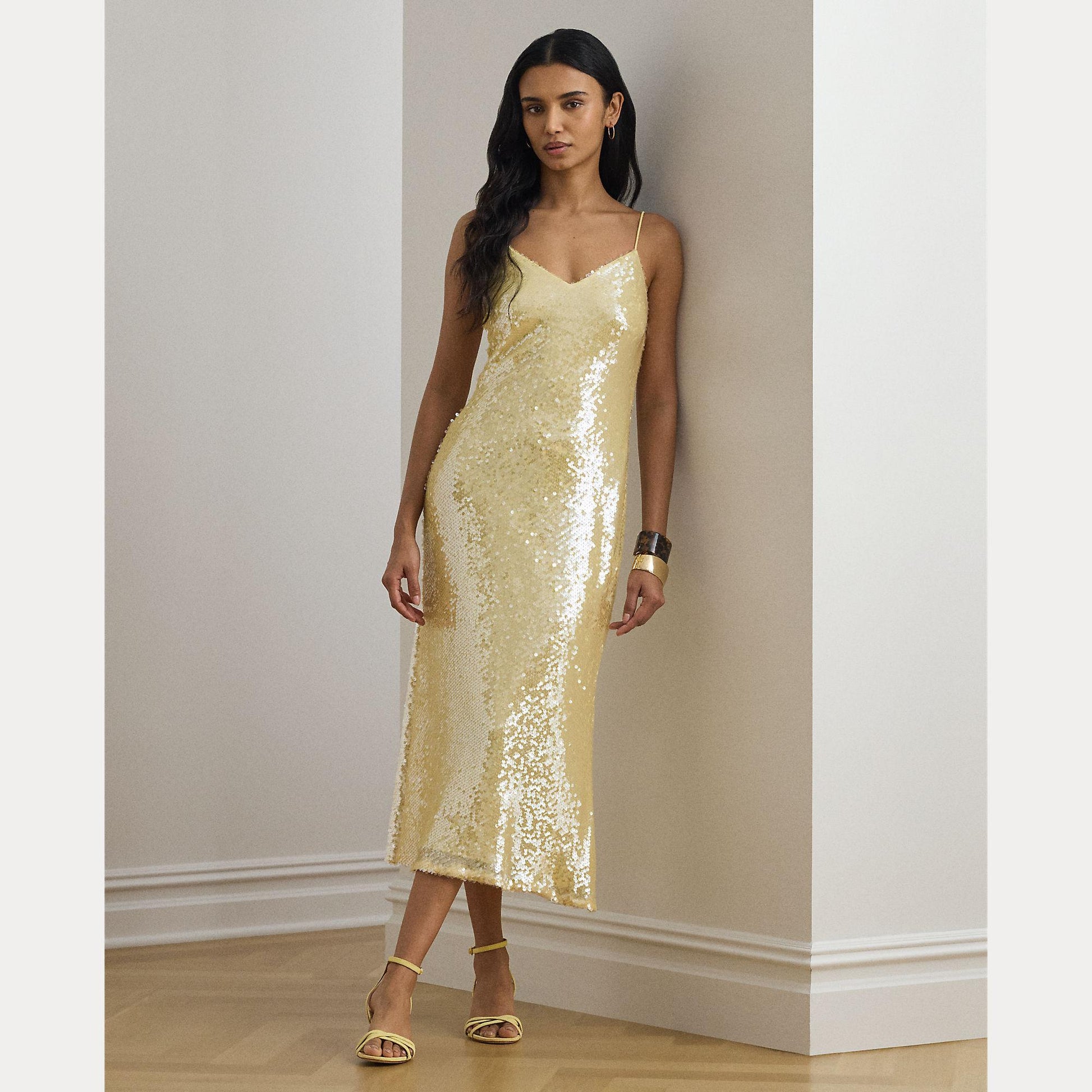 abito full pailettes 253-P08931 001 LAUREN RALPH LAUREN 