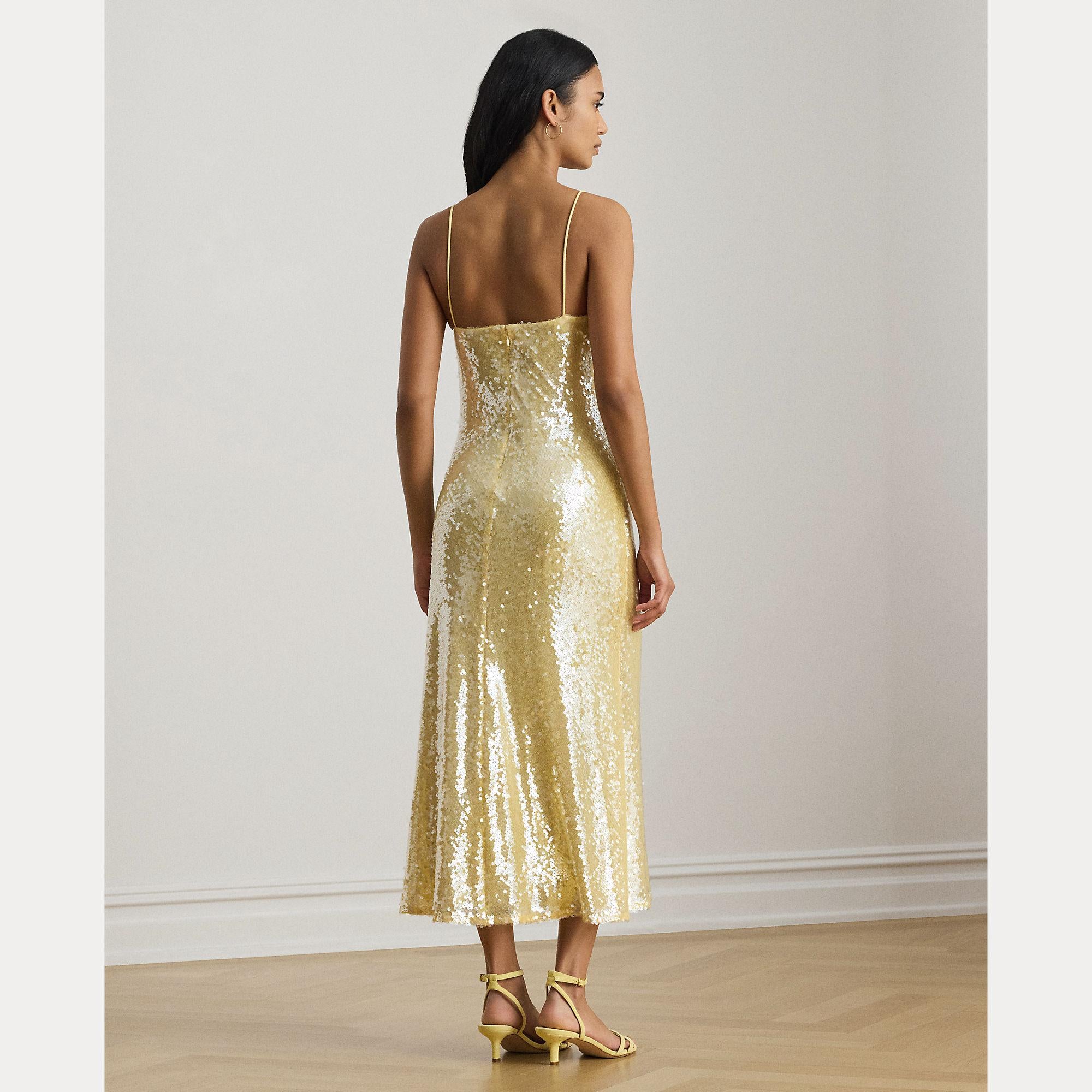 abito full pailettes 253-P08931 001 LAUREN RALPH LAUREN 