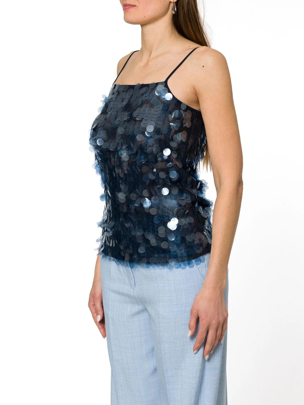 top con pailettes MLLMELA 003 MARella 