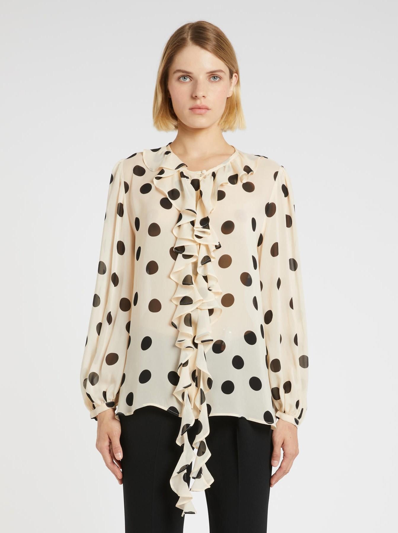 camicia in georgette MLLVALANGA 001 MARella 