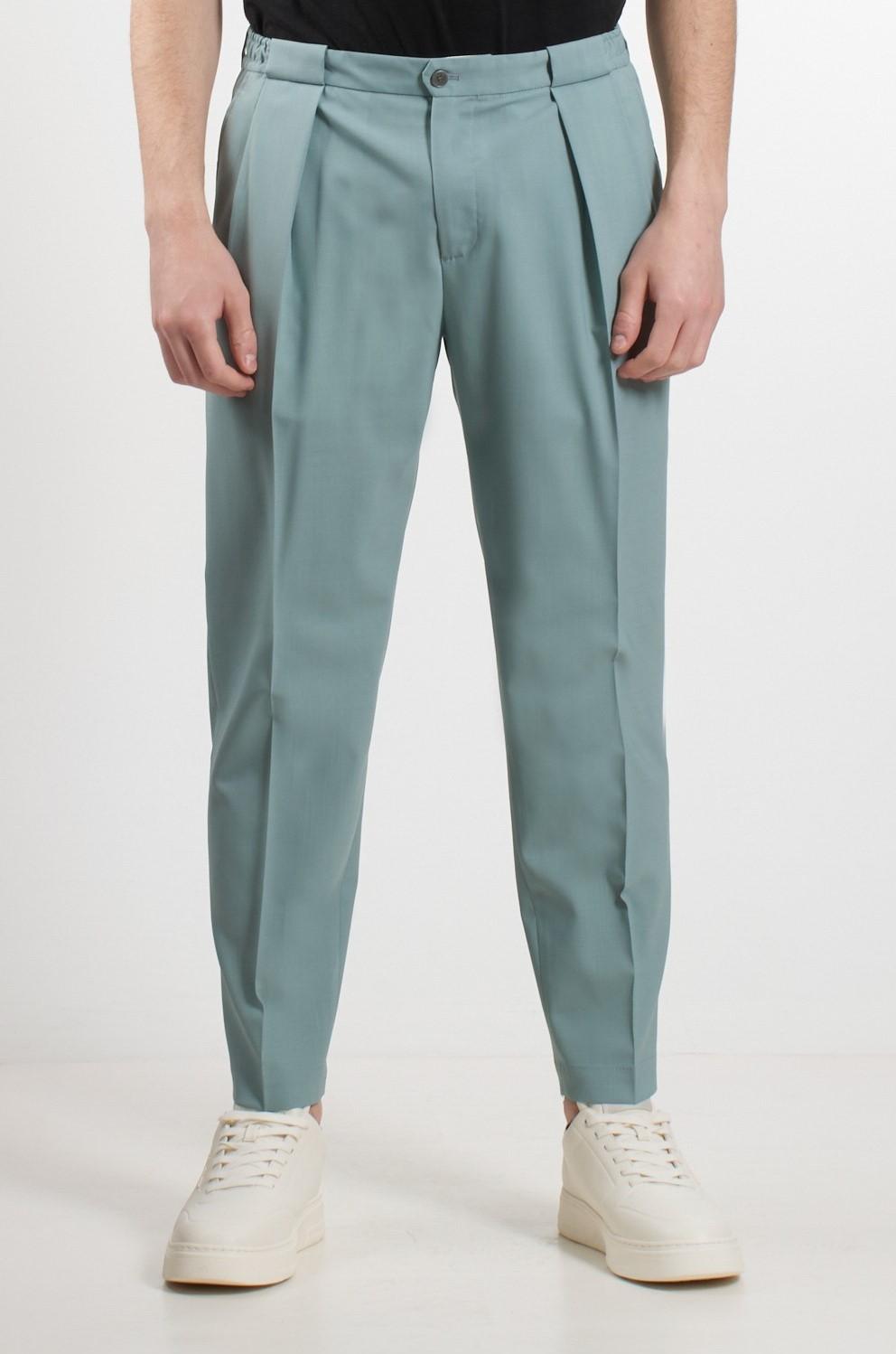 Pantalone portobello s doppia pinces PORTOBELLOS 325082 00132 BRIGLIA 