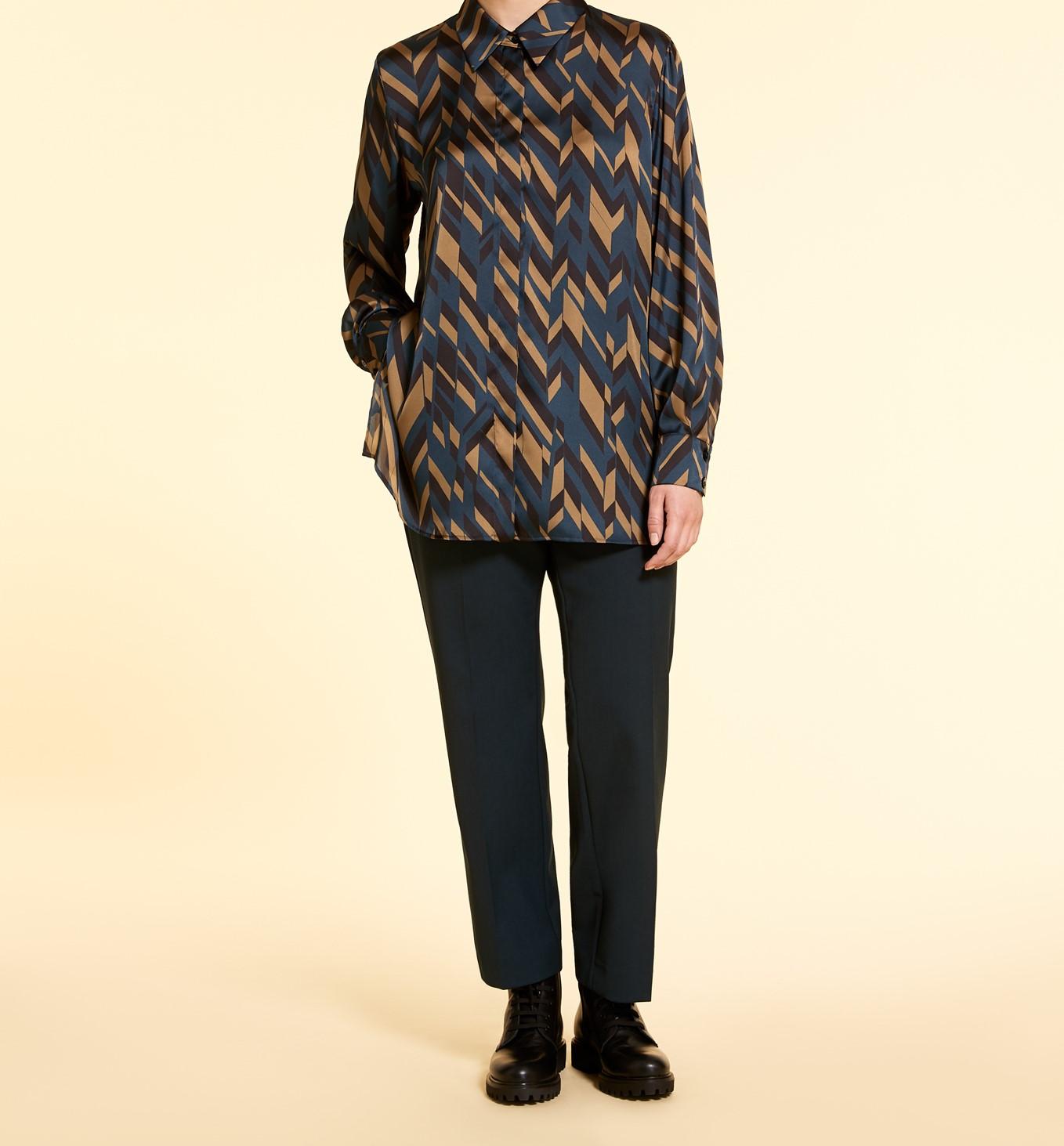 PANTALONI IN MISTO LANA ROMA 50 MARINA RINALDI 