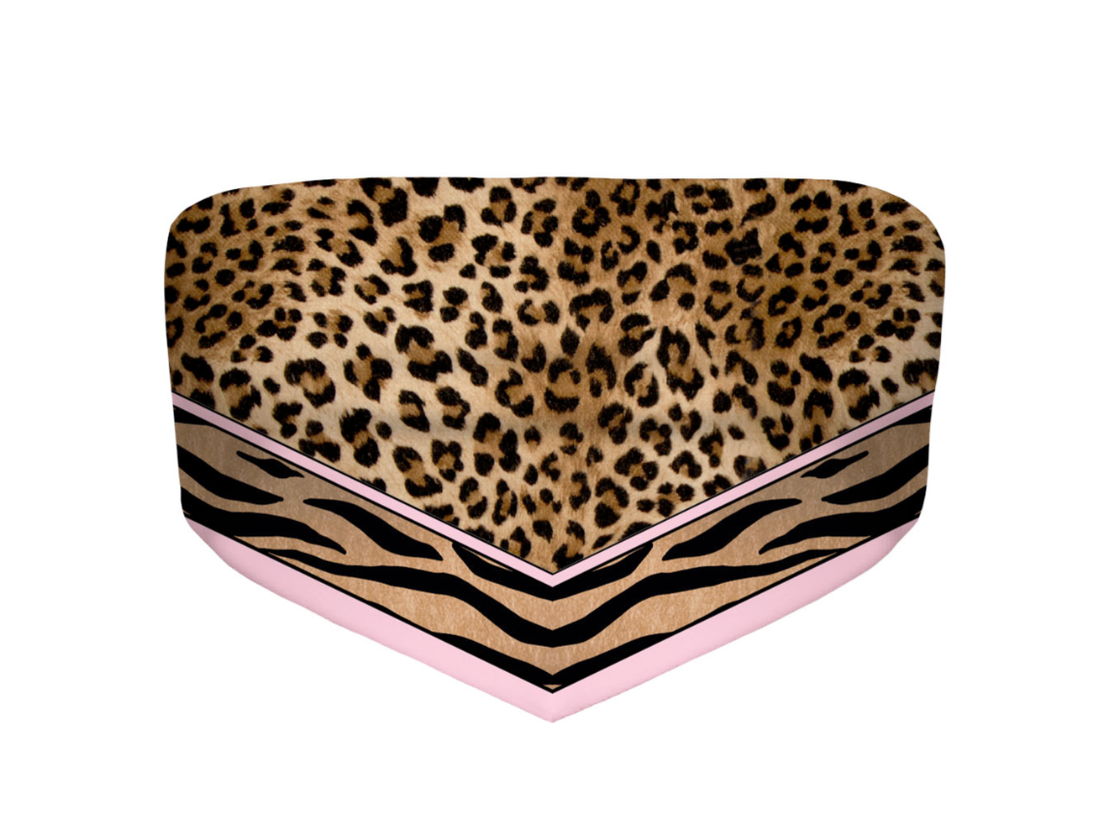 top foulard con stampa jungle RIO 09531L MC2 SAINT BARTH 