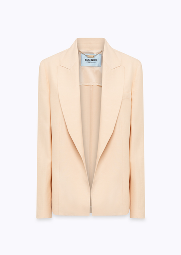 giacca in misto lino blugirl RA6092T8823 21406 Blugirl 
