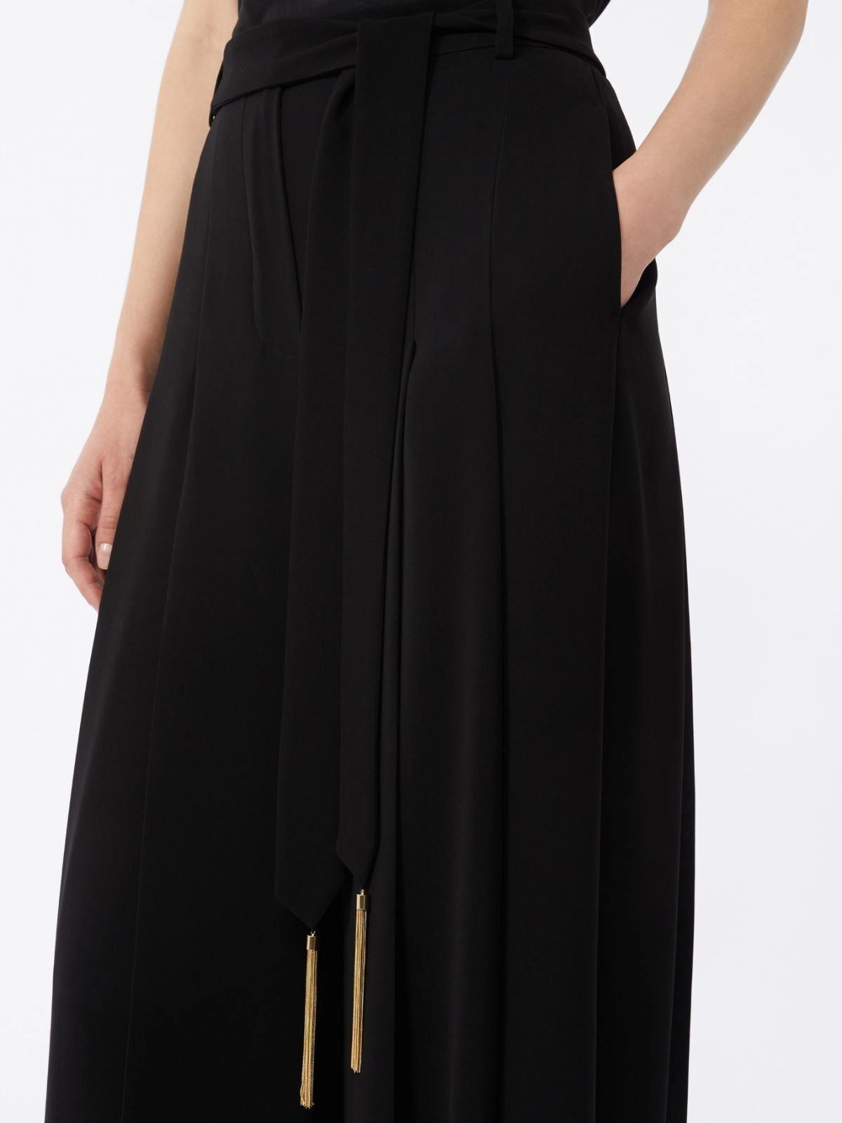 pantalone palazzo cady MSEVALICO 001 MAXMARA STUDIO ELEGANTE 