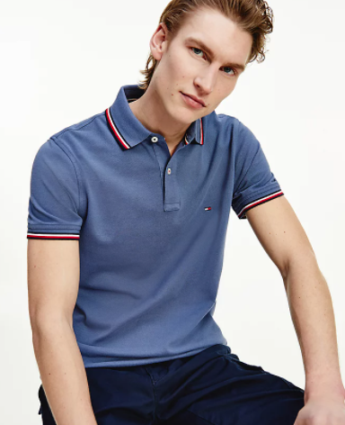 POLO SLIM FIT MW0MW16054 C9T TOMMY HILFIGER 