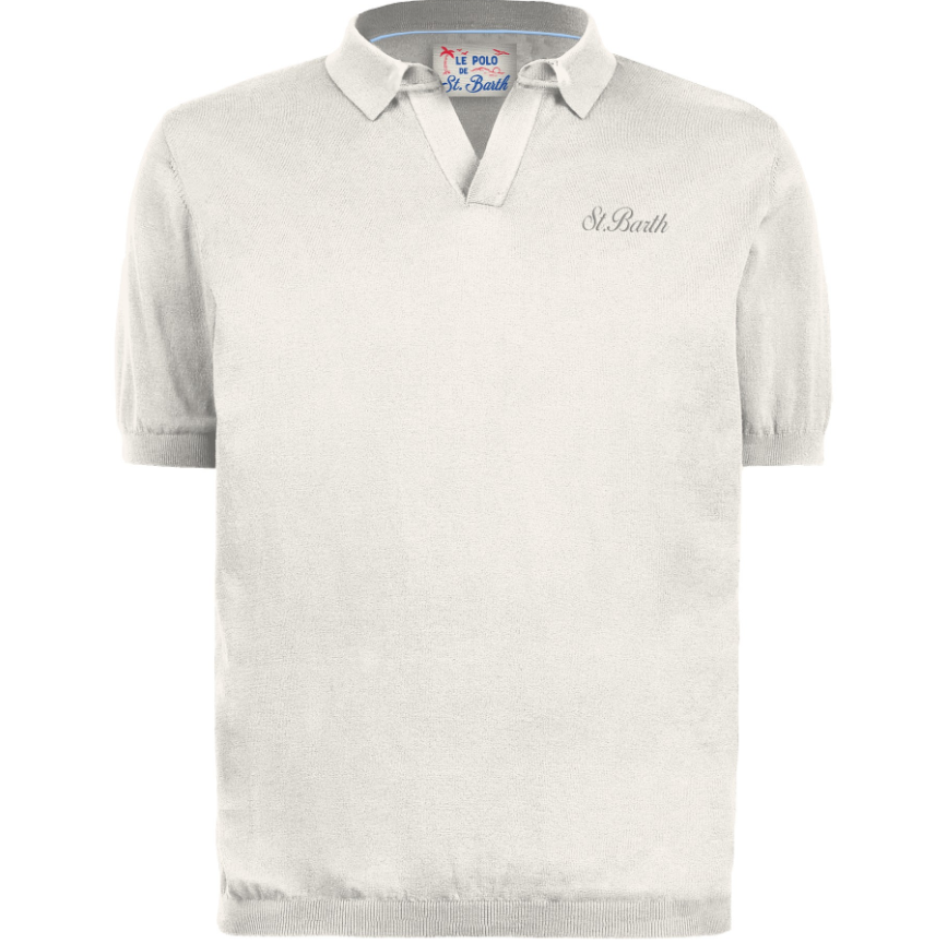 polo in maglia sloan SLOAN JR 0095 MC2 SAINT BARTH 