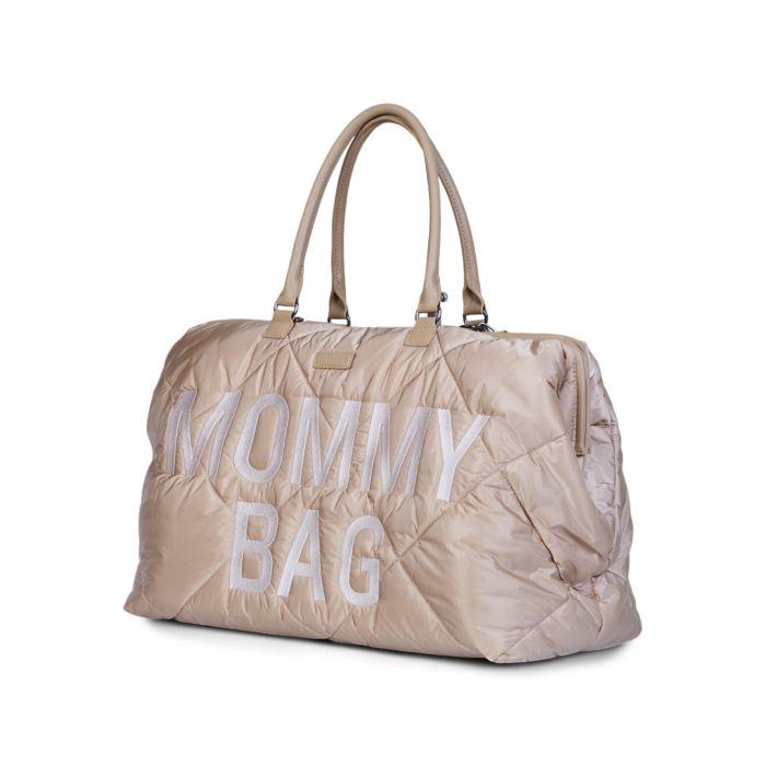 borsa mommy bag MOMMY BAG TRAPUNTATA BEIGE CHILDHOME 