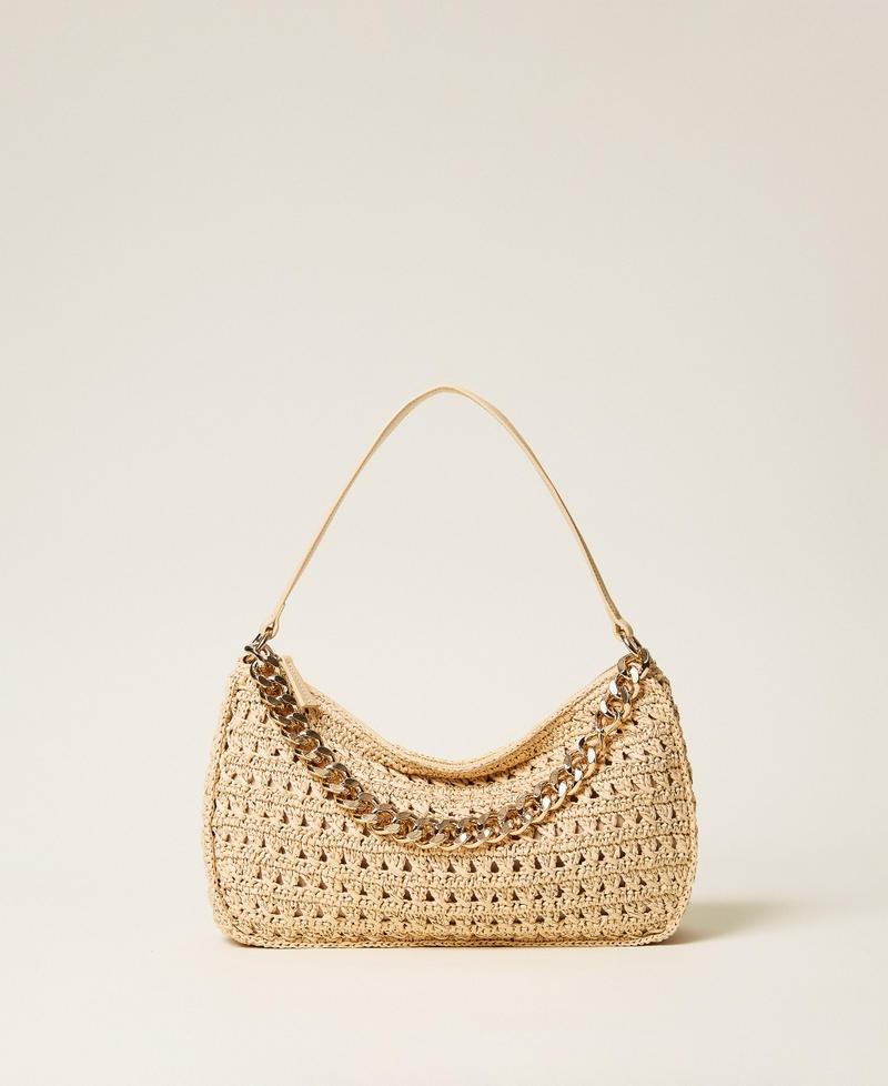 borsa liliane grande in rafia 261TD8080 00193 TWINSET 