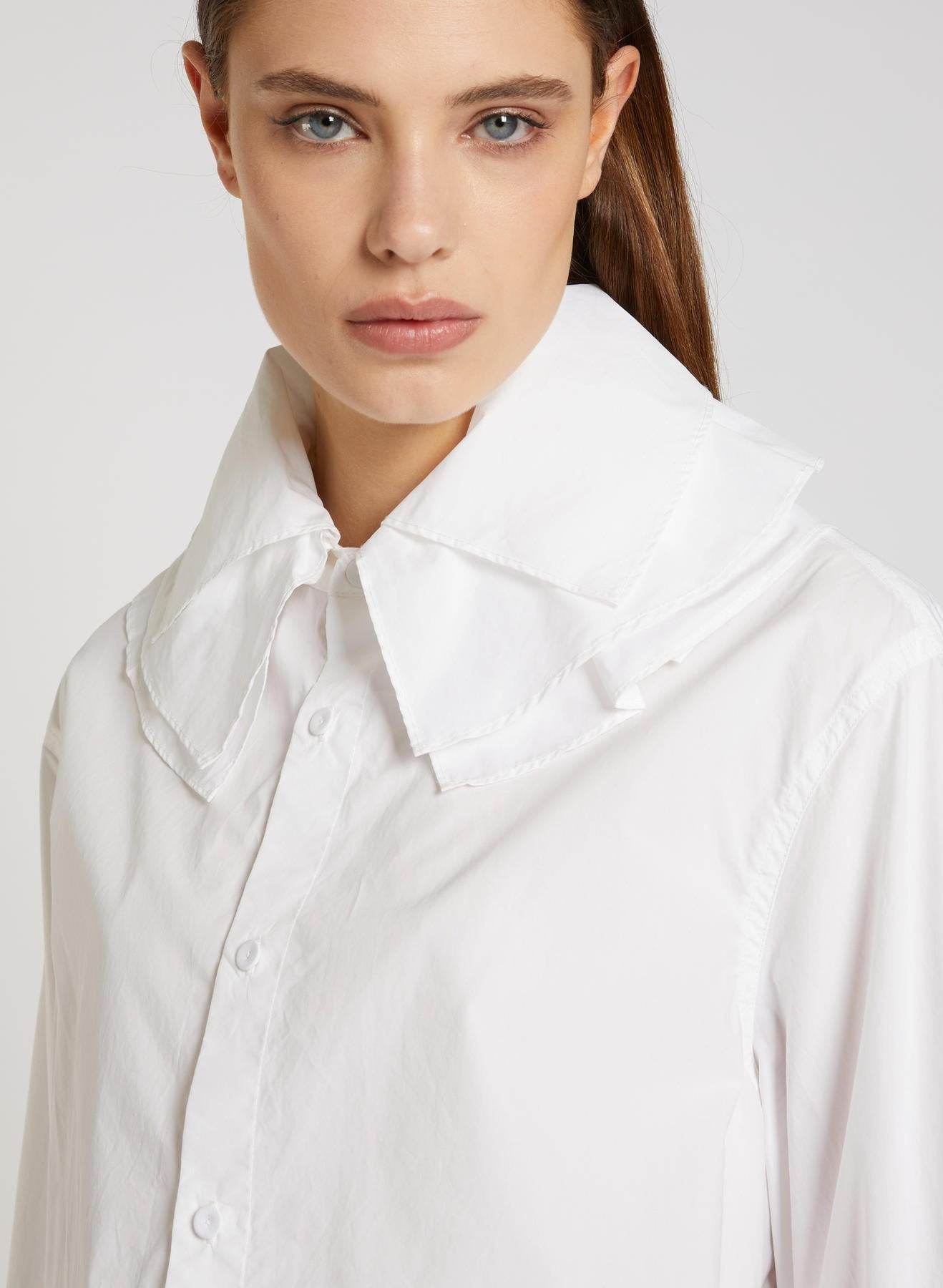 camicia con collo a forma di fiore MLLERESIA 001 MARella 