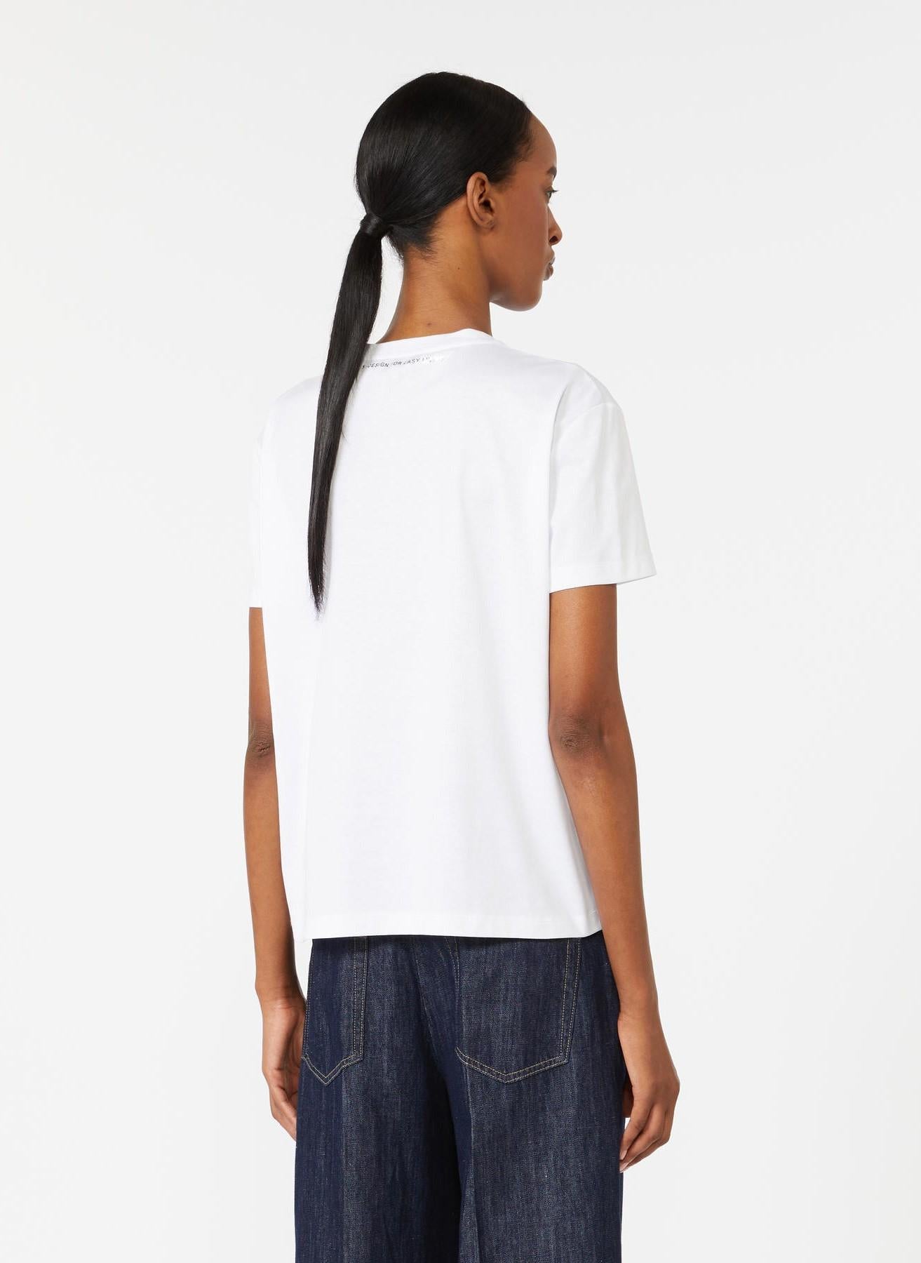 t-shirt in jersey di cotone SMMEDILE 007 S MAXMARA 