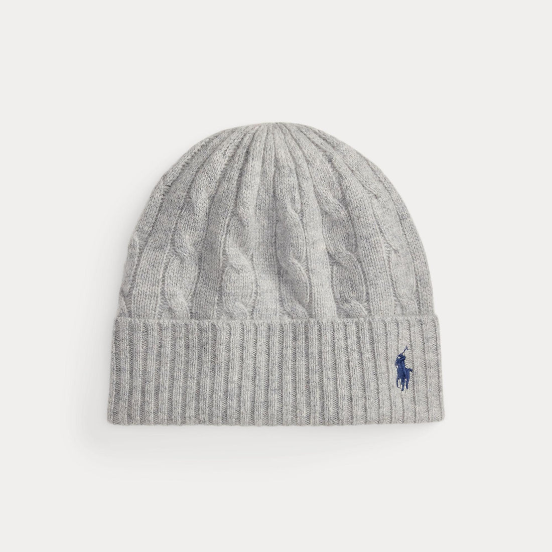 cappello a trecce in lana e cashmere 455-981442 002 RALPH LAUREN POLO 