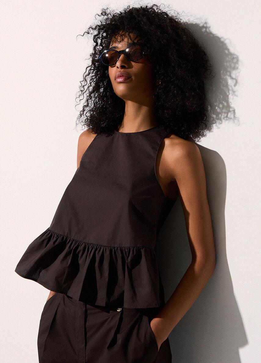top con fiocco WA6365T4853 91109 LIU JO WHITE 