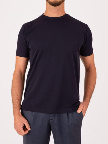 t-shirt in tessuto tecnico elasticizzato HE1410004 BLUE HESKIMO 
