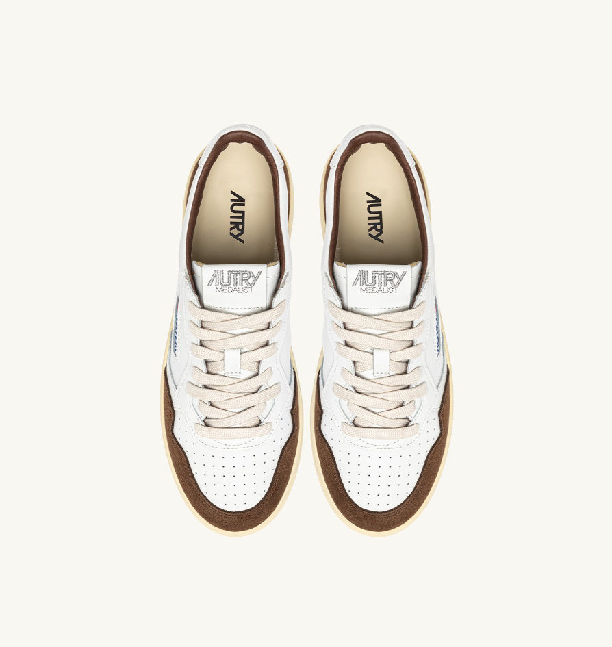 sneakers medialist AULMFT17 WHITE/TABACCO AUTRY 