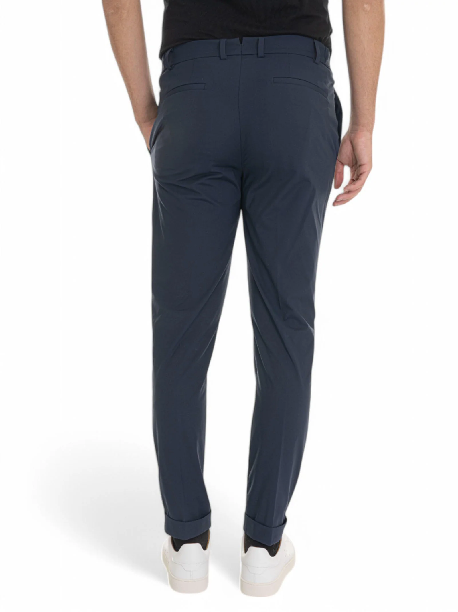 Pantalone retro elax PU17XRETROMG1751X NAVY BERWICH 