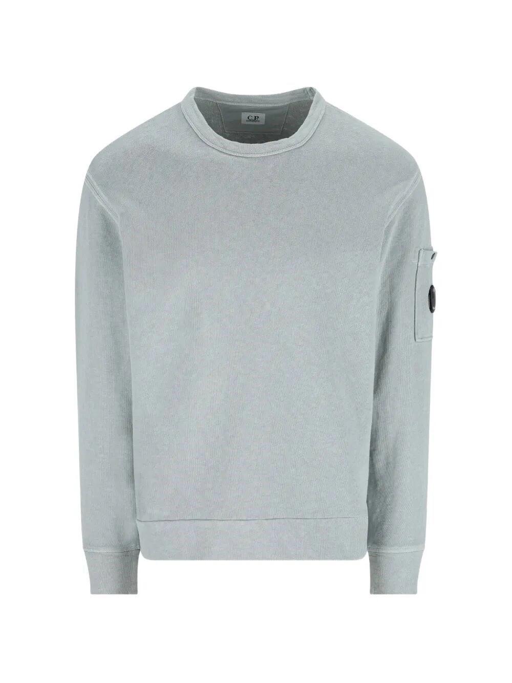 felpa con logo cp company 20CMSS207A 110337O 809 CP COMPANY 
