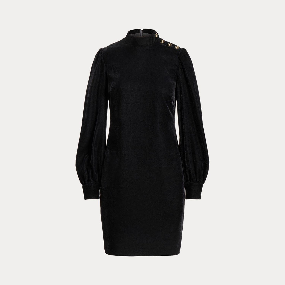 abito in velluto rifinito 200-919668 001 LAUREN RALPH LAUREN 