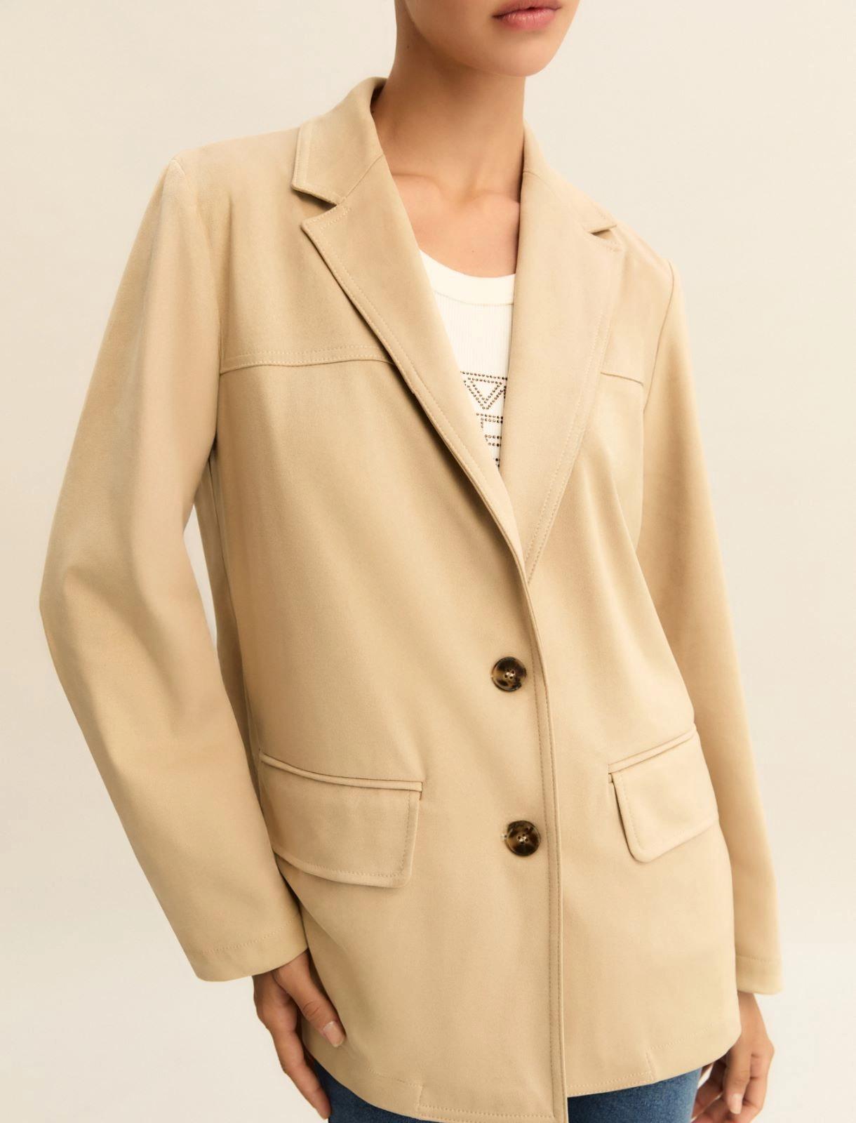 giacca in finish vellutato EMMCERCHIO 001 EMME MARELLA 