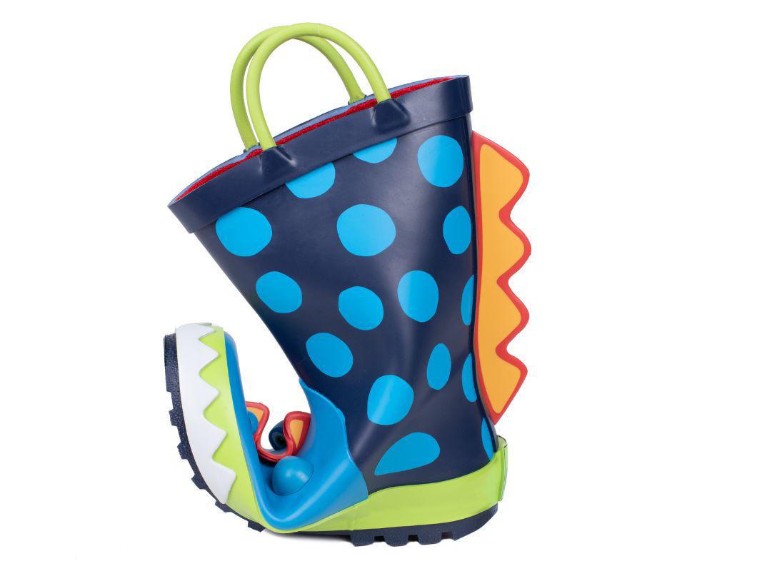 stivali anti pioggia draghetto BOOT 001-031 BLUE MR. TIGGLE 