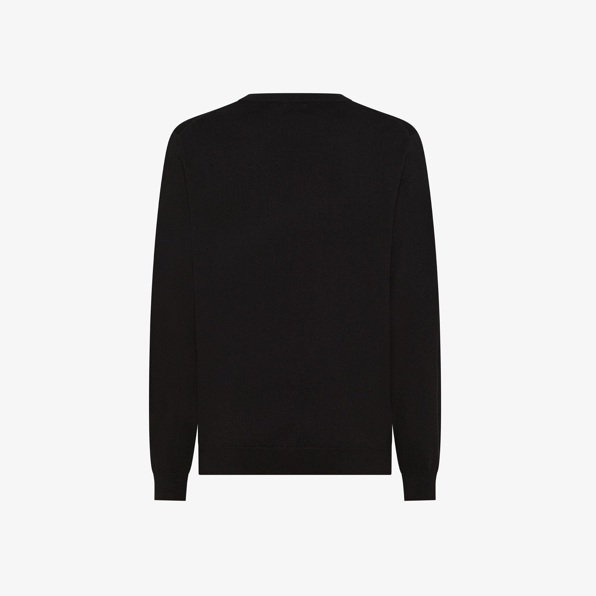 Maglione in lana e cotone a rombi K45150 1147 SUN68 