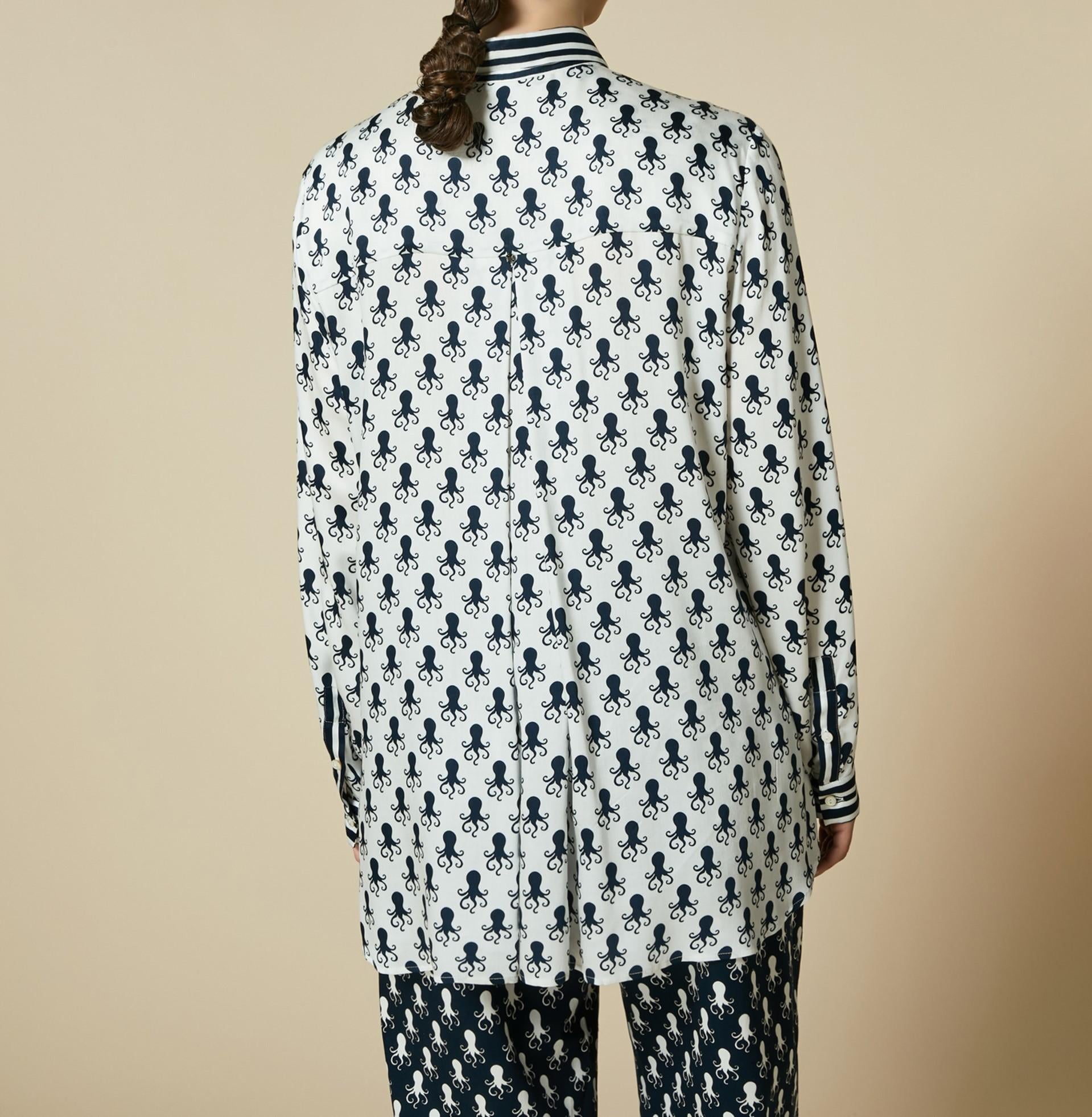 CAMICIA IN RASO FARE 80 MARINA RINALDI 