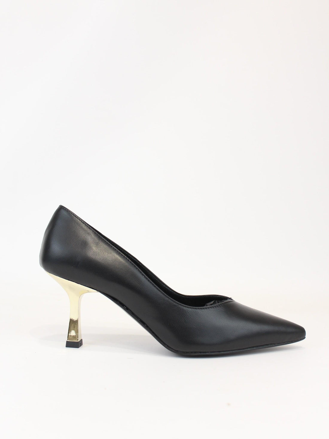 dècollettè in pelle AT7104NAP NERO OVYE' 