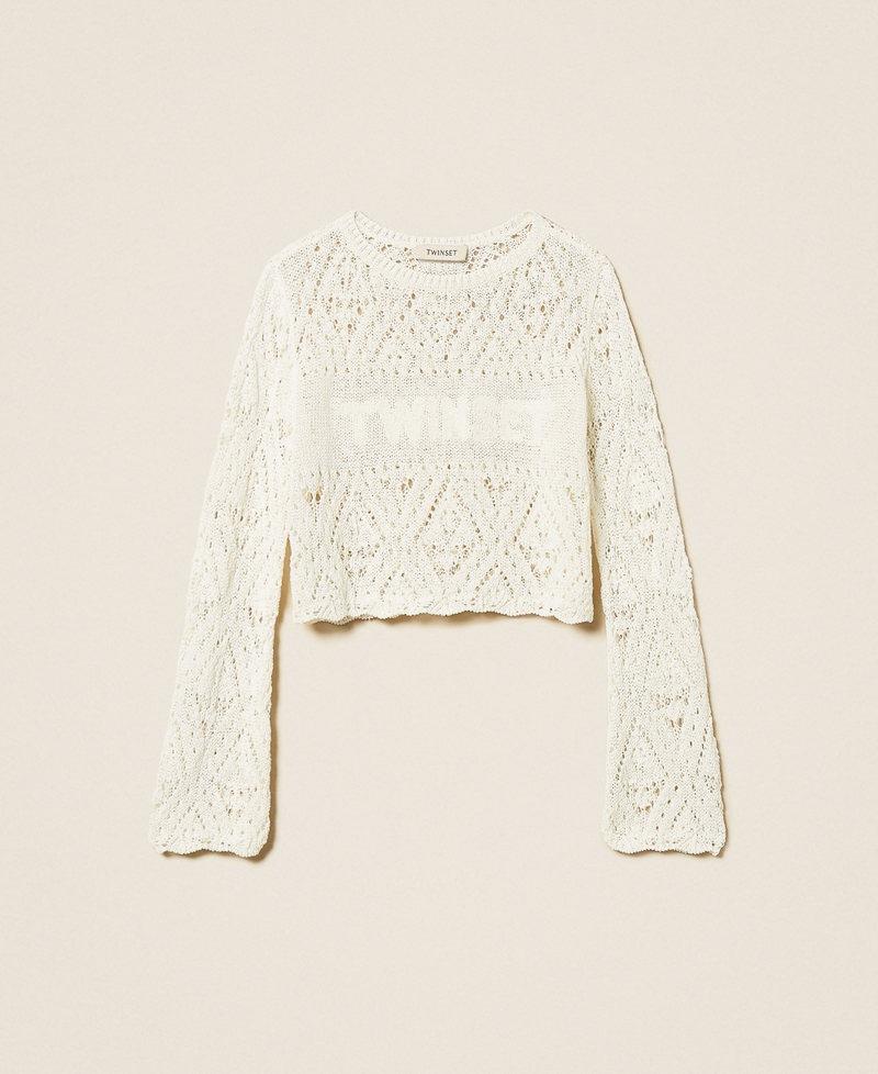 maglia a rombi 261GJ3030 12577 TWINSET GIRL 