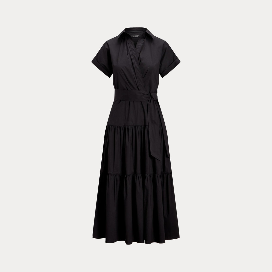 abito midi con cinta 250-933392 001 LAUREN RALPH LAUREN 