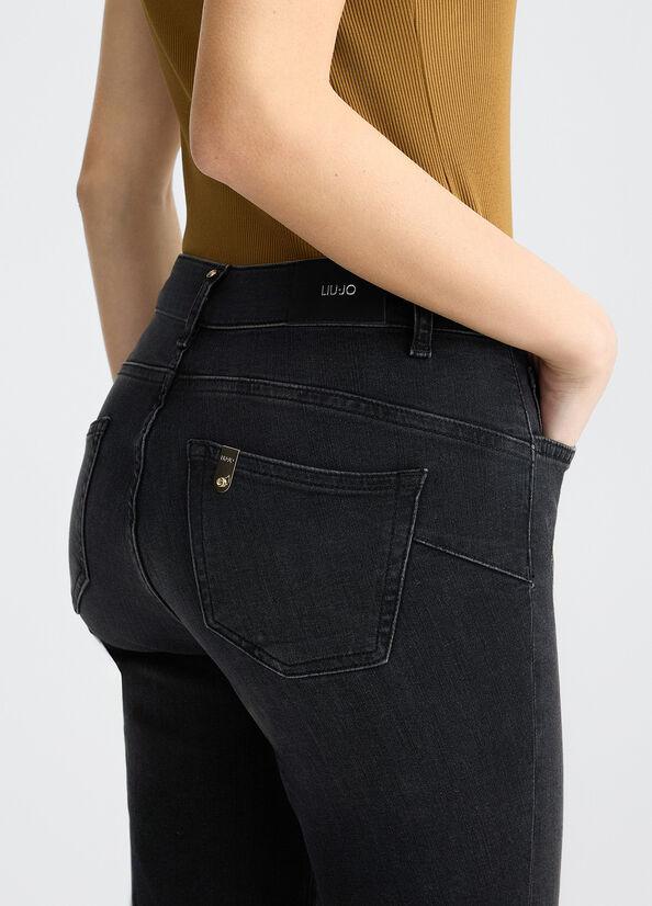jeans bootcut nero UA5040D4811 88268 liU JO 