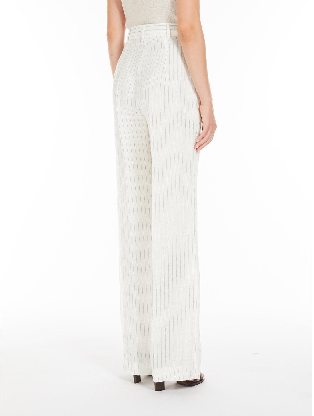 pantalone in lino melange SATIRA 007 MAXMARA 