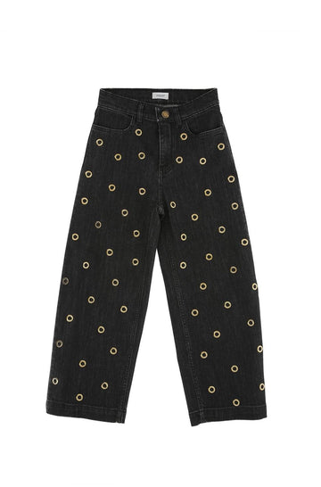 jeans con applicazioni KFPA047 DS061 5026 PINKO 