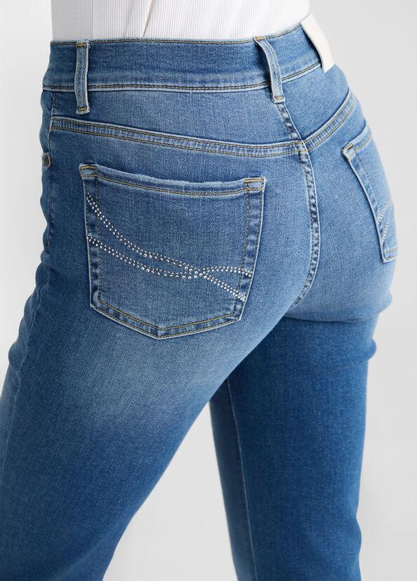 Jeans slim fit con strass UA5066DS615 78849 liU JO 