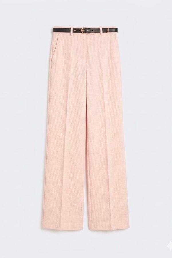 pantalone con cintura MSTAMICO 052 MAXMARA BLACK DRESS 