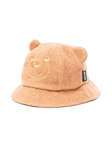 cappellino teddy con orecchie MUX04OLIA21 20121 MOSCHINO KIDS 