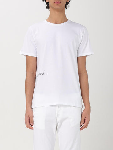 t-shirt con logo al fondo US198JF0309UIU2 000 DONDUP 