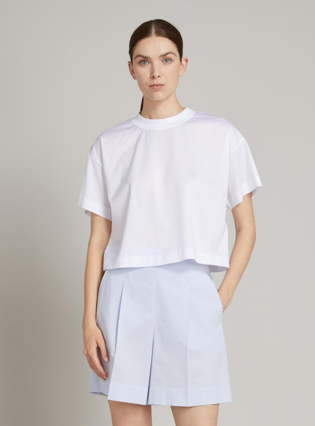 t-shirt con logo MM MMLRADICE 021 MAXMARA 