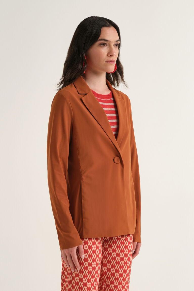 giacca soft jersey JD6465 70210 41008 CARAMELLO MALI'PARMI 