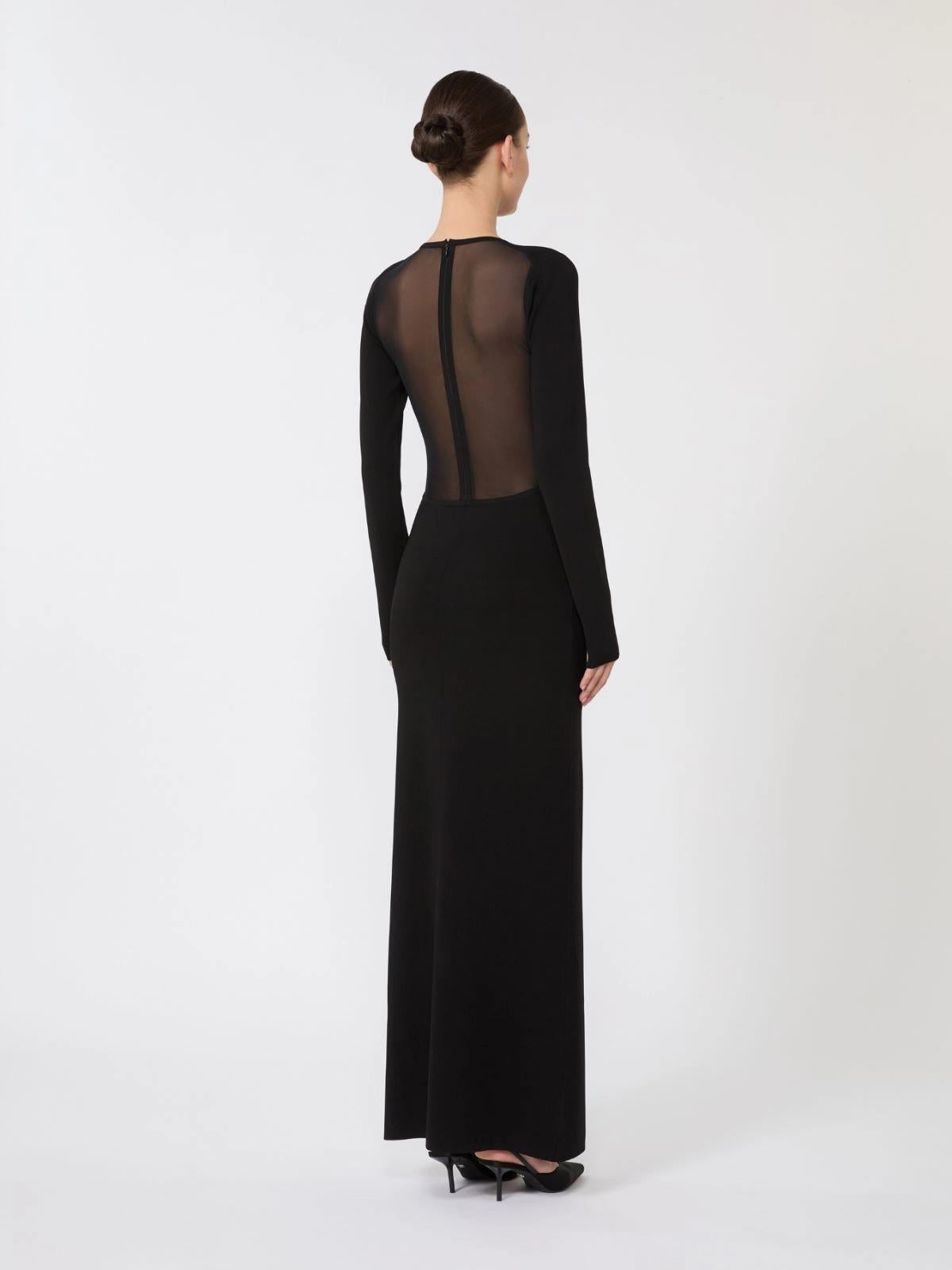 abito con maniche lunghe a guanto MSEAGENZIA 003 MAXMARA STUDIO ELEGANTE 